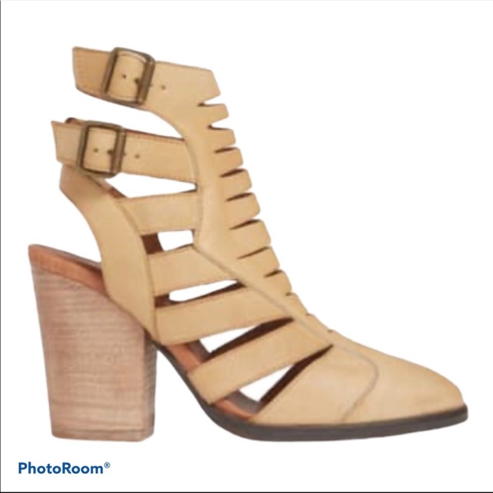Free People strappy shoes